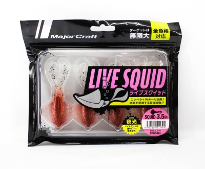 MAJOR CRAFT LIVE SQUID 3.5 силикон