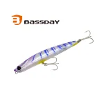 Пълен комплект 8 бр. Bassday SUGAPEN 95F скарида воблери 