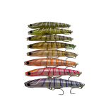 Пълен комплект 8 бр. Bassday SUGAPEN 95F скарида воблери 